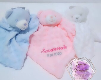 Bear Comfort Blanket Etsy