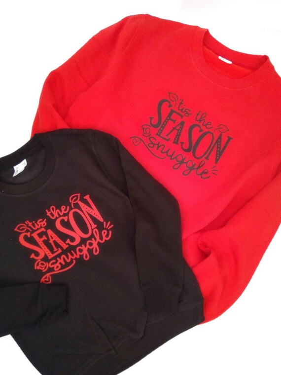 mum and son christmas jumpers