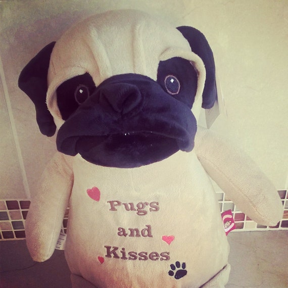 pugs and kisses stuffed animal