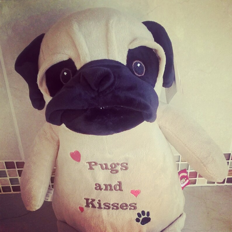 pugs and kisses plush