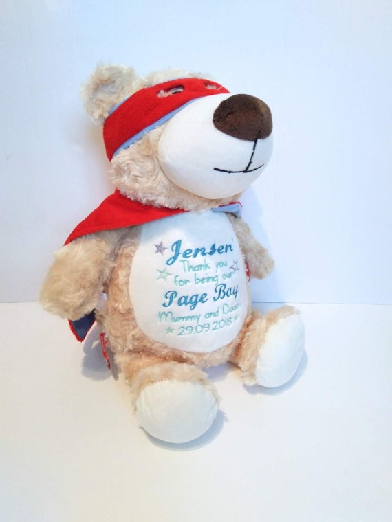 cubbies personalised teddy