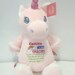 Cubbies Unicorn with Worry Message - Personalised unicorn, embroidered anxiety toy teddy, gift for girls, cuddle teddy 