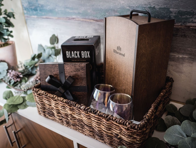Wooden Case For Boxed Wine The 5l Hazelnut Winewood Case
