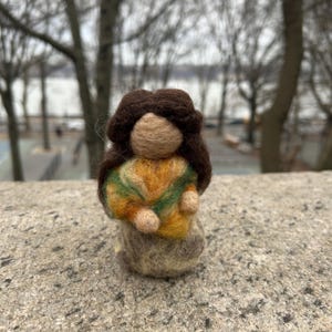 Needle Felted Waldorf Mother Earth Doll