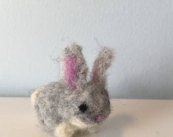 Needle Felted Wool Bunny