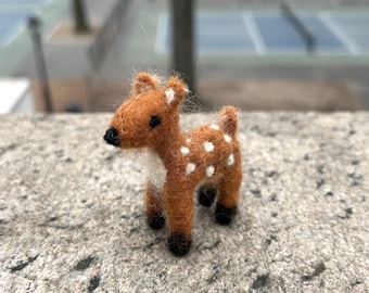 Needle Felted Wool Fawn