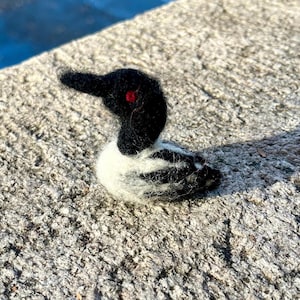 Needle Felted Loon