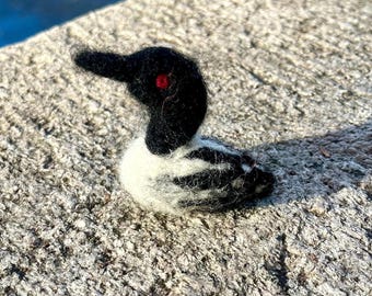 Needle Felted Loon