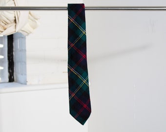 Polo Malcom Modern Tartan Plaid Tie