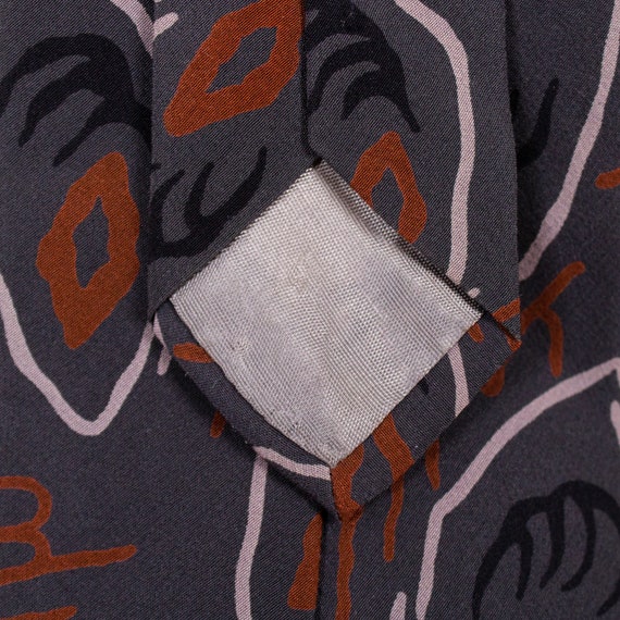 Giorgio Armani Cravatte Abstract Oval Silk Tie - image 6