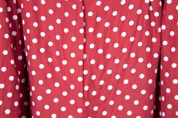 Pleated Polka Dot City Shorts - image 3