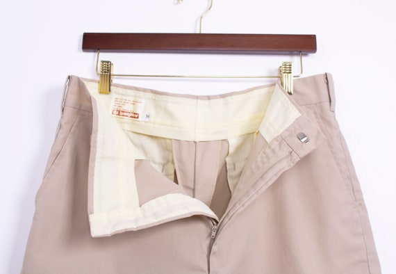 Sears Sportswear Flat Khaki Shorts Dead Stock - image 6