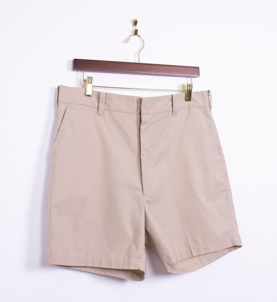 Sears Sportswear Flat Khaki Shorts Dead Stock - image 4