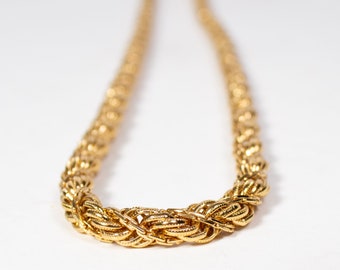 Monet Twisted Double Rope Chain