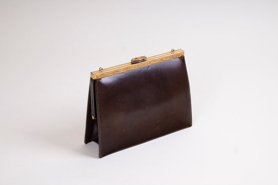 A Vintage / 50s / 60s / Mondaine / Brown / Leather