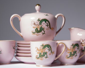 Koran China Dragon Demitasse Set