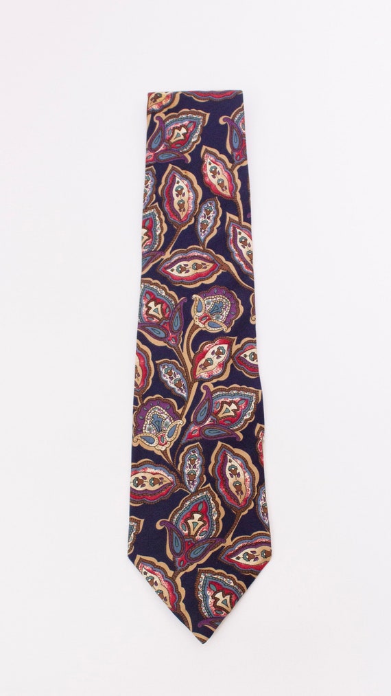 Dior Floral Paisley Tie