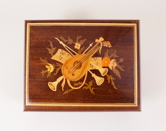 Reuge Wood Inlay Music Box