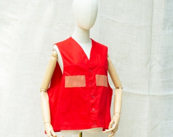 Mid-century Storm Pruf Fishing Vest