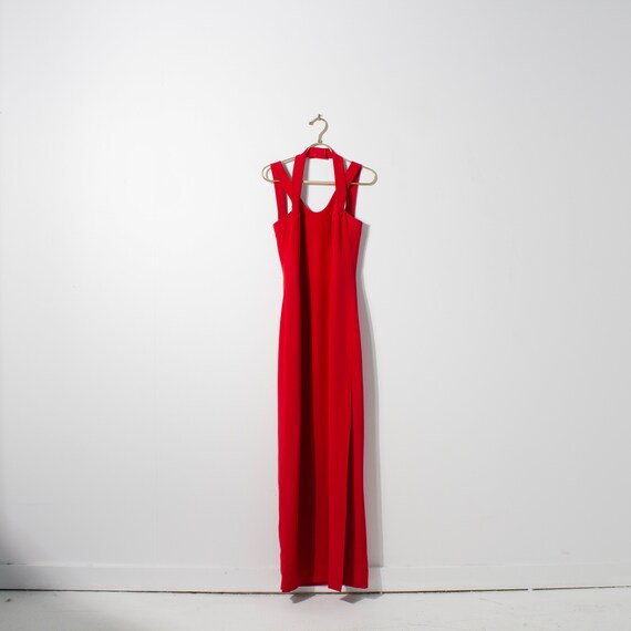 Escada Couture Silk Evening Dress - image 3