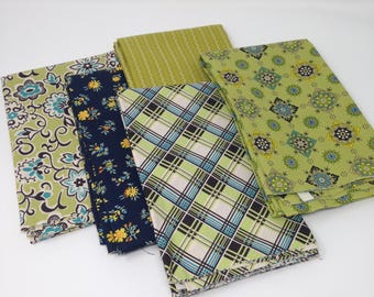 Blue Astonia by Denyse Schmidt Fabric Bundle #2