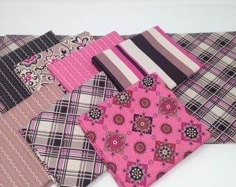 Pink Astonia from Denyse Schmidt Fabric Bundle #7