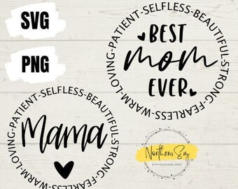 Mom Svg Bundle | Mother's Day Quote SVG | Mom Inspirational Quote SVG | Gift For Mom Svg | Cutting File For Cricut, Cameo Silhouette |