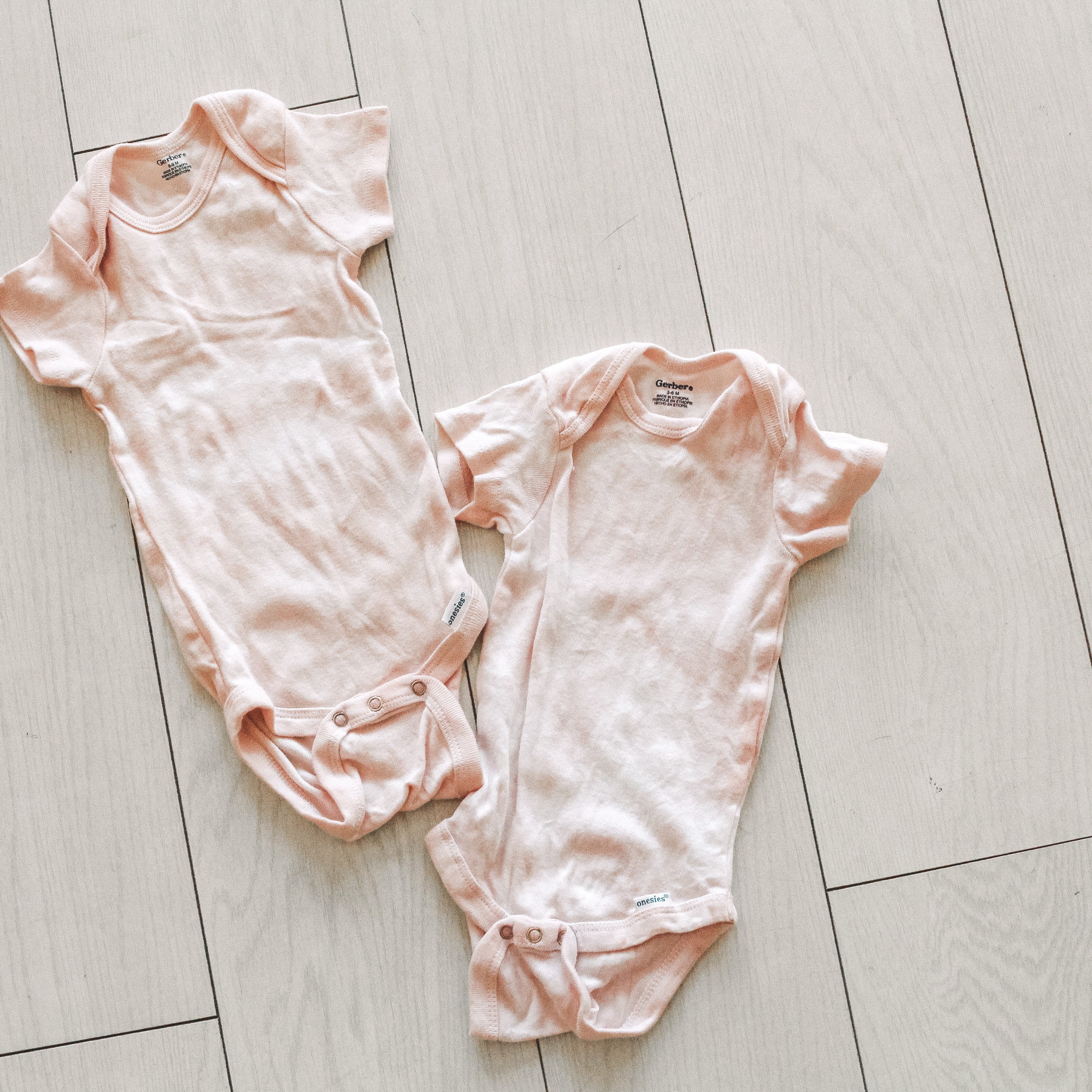 Pink Avocado Dyed Swaddle and Onesie Baby Bundle Etsy