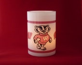 Wisconsin Badgers Team Hurricane Luminary Candle