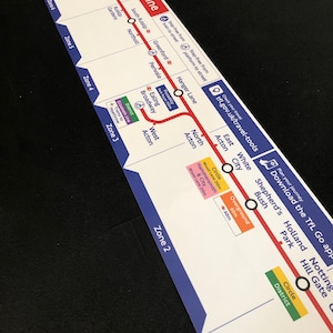 Londoner U-Bahn Central Line Diagram Tube Karte Original