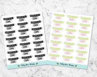 Snarky Planner Stickers - I Didn't Want to Come