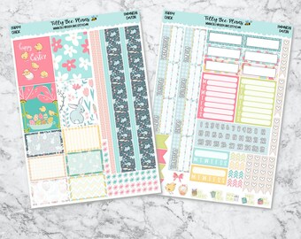 Happy Chicks - Hobonichi Cousin Planner Sticker Kit