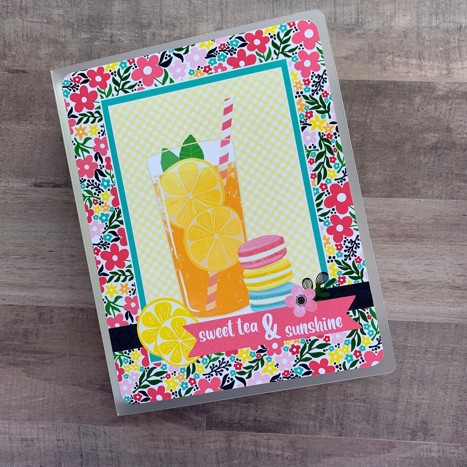 4x6 Planner Sticker Album Sticker Storage Sweet Tea Etsy