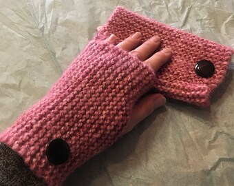 Knitted Fingerless Gloves