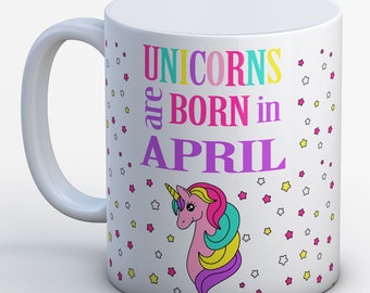 Unicorn Birthday Mug Unicorn Gift Unicorn Gift MUG Unicorn Present Girls Mug - Birthday Mug Unicorns