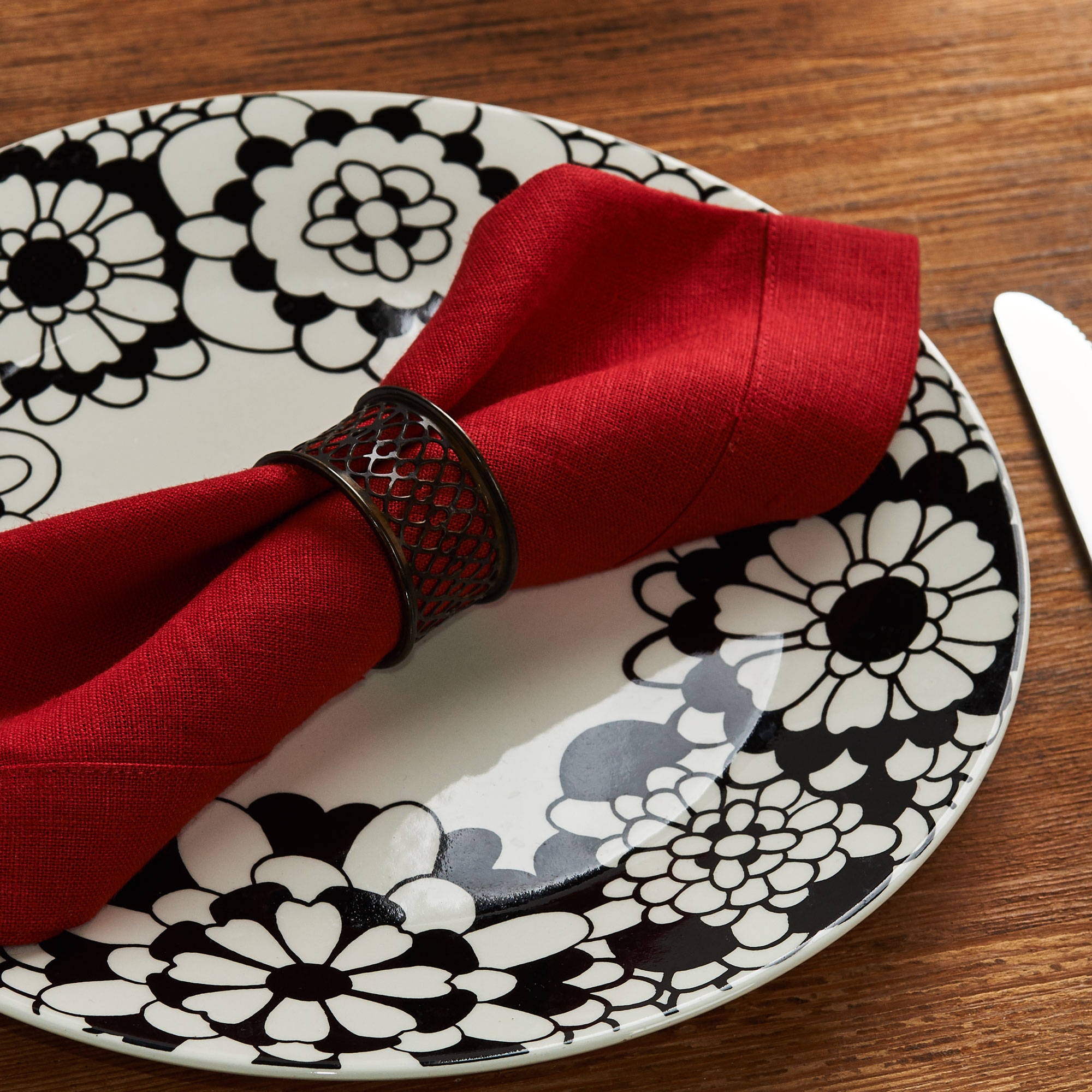 Linen Table Napkins / Set of 4 / Various Colors / Solid / Etsy