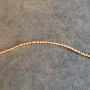 Cubic Zirconia bracelet vintage tennis bracelet 925 Korea