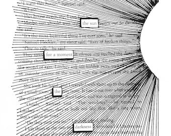 Entrance - Blackout Poetry - Digital Download