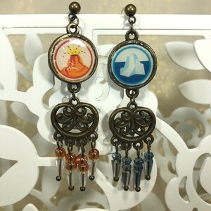 Fire and Ice Earrings