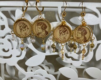 Austen Earrings II, The Bingleys