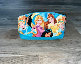 New handmade Disney princesses zippered pouch READY TO SHIP