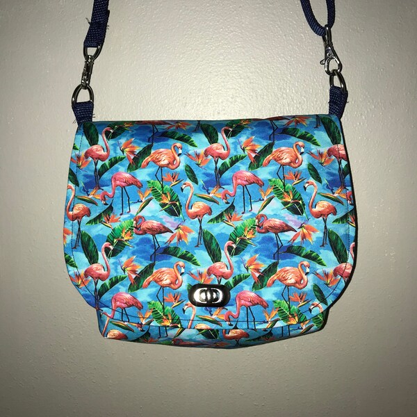 Flamingo Purse Etsy