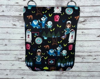 New handmade Disney Haunted Mansion Halloween crossbody bag READY TO SHIP