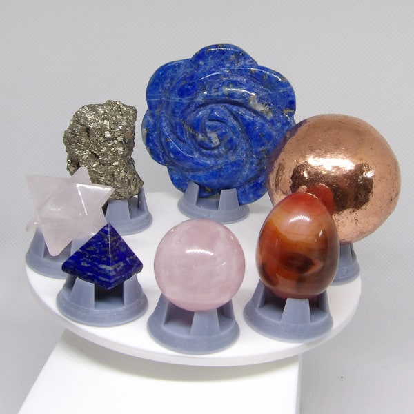 All Purpose Stone Stand for Gems and Polished Stones, Pack of 5