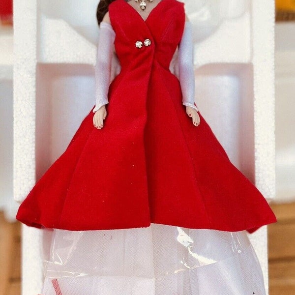 1987 Barbie Benefit Performance 1967 Porcelain Doll Mattel 5475 Pink NIB NRFB