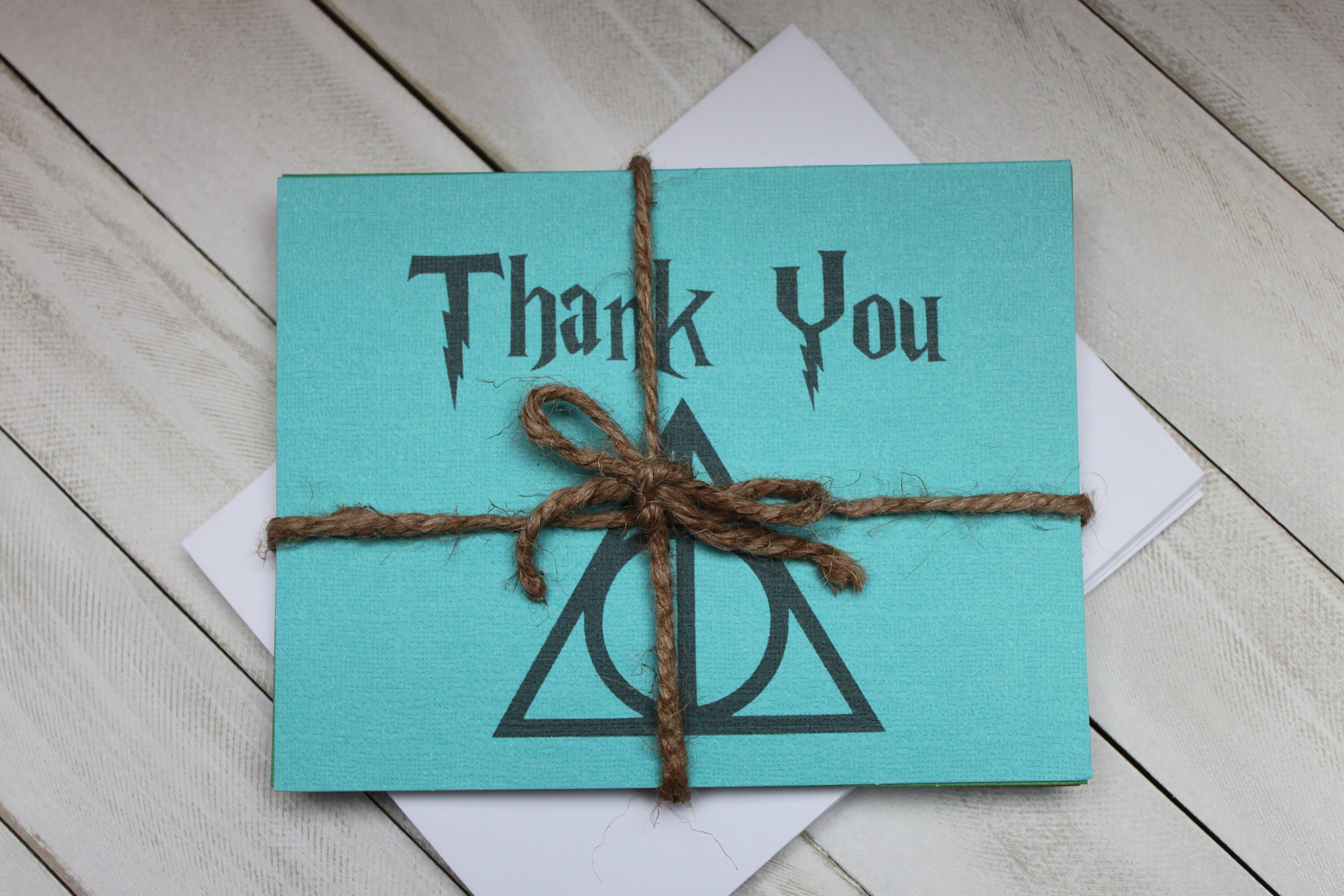 Harry Potter Inspired Blank Thank You Cards set of 10 with Etsy