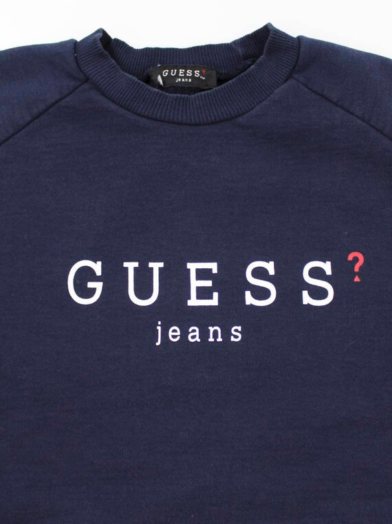 Vintage GUESS JEANS Varsity Sweatshirt 