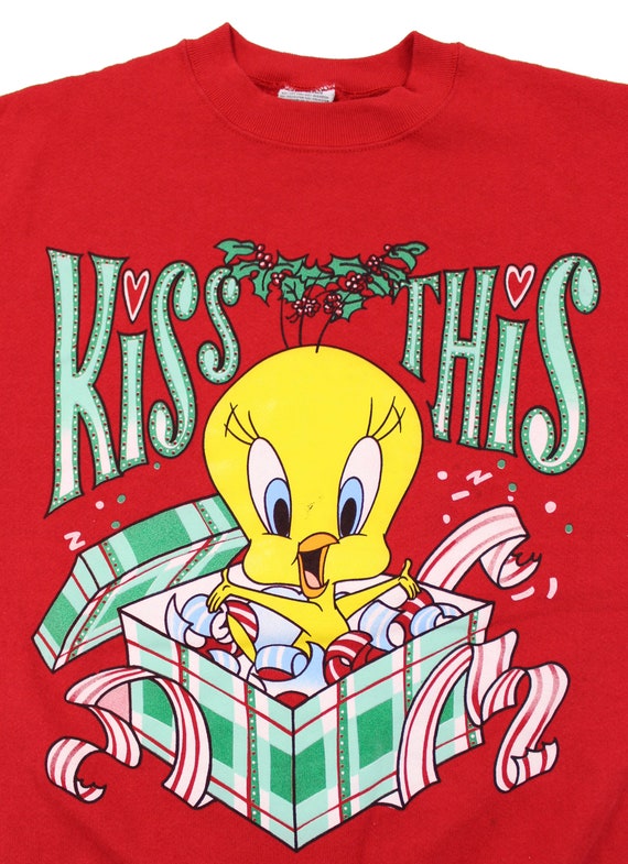 Vintage Looney Tunes Sweatshirt / 90s Cartoon Shirt / Looney
