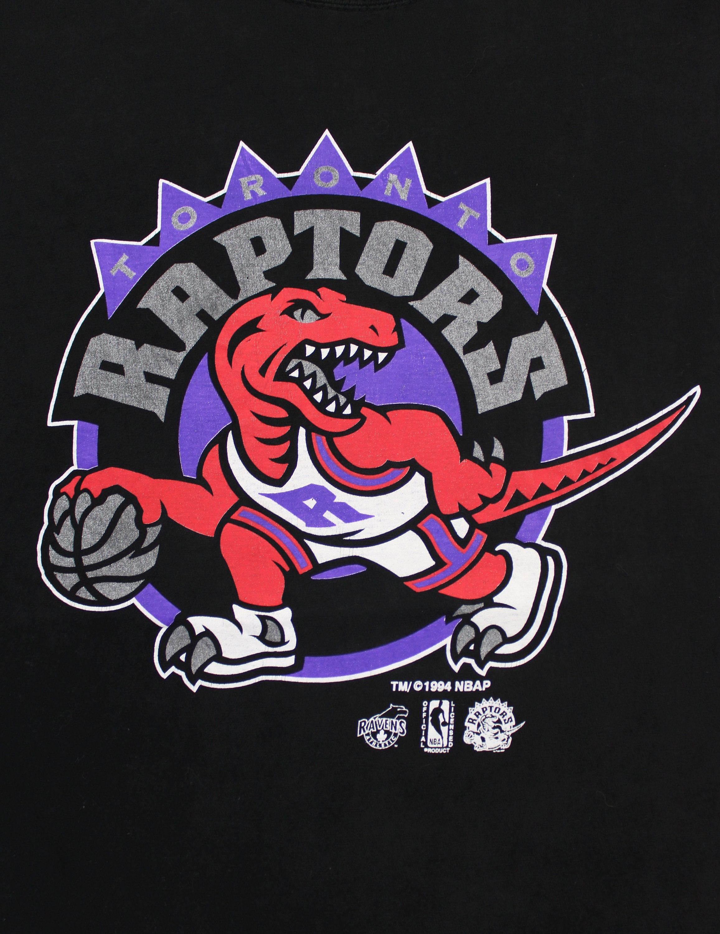 Vintage Toronto Raptors T-shirt / NBA Basketball Tee Shirt 