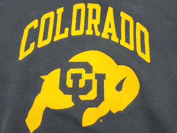 Vintage Colorado Buffalos Sweatshirt / NCAA Footb… - image 4